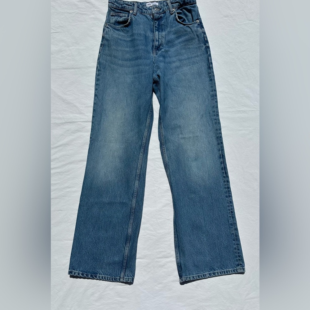 Zara wide leg jeans